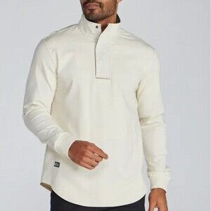 BYLT Basics Cream Lightweight Shirt Jacket